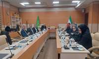 مهاجر معاون امور زراعت با  کارشناسان صربستانی طرح IPP گندم ملاقات کرد 